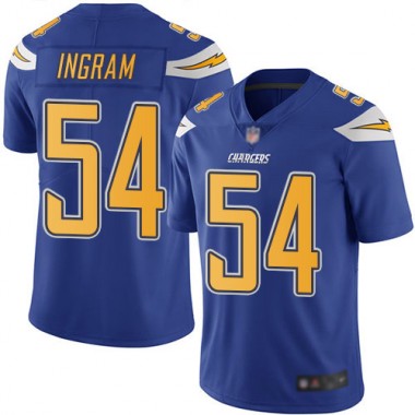 Los Angeles Chargers NFL Football Melvin Ingram Electric Blue Jersey Men Limited  #54 Rush Vapor Untouchable